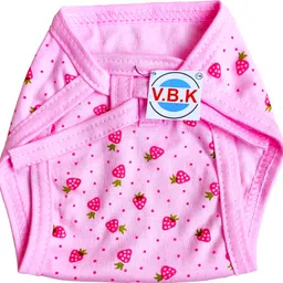 v.b.k Baby Nappy/ Langot / Cloth Diaper, Pack Of 12, 0 - 3, Months, Washable, Hosiery image 4