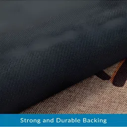 Shopgallery Brown Embossed Heart Shaped Strong & Durable Floor Runner image 3