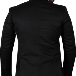 softino Men Solid Single Breasted Festive & Wedding Blazer image 2