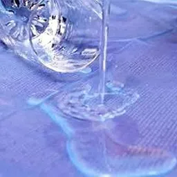 generic Handloom Best Baby Plastic Sheet/Mattress Protector Sheet,Waterproof Bedsheet (6 Ft x 6.5 Ft) Plastic/PVC Colour:- Nevy Blue 1 image 2