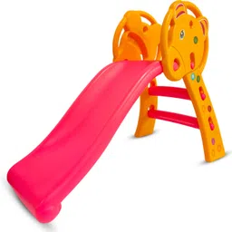 toy plus Freestanding Foldable Slide for Kids (24+ Months, Orange & Pink)-picture-18