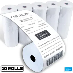 across POS ROLL 3 Inch (10 rolls) Thermal Cash Register Paper-picture-10