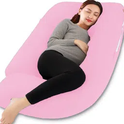 daddy cool Microfibre Pregnancy Pillow Pack of 1 Solid Premium Lyte G Shaped Cotton-picture-24