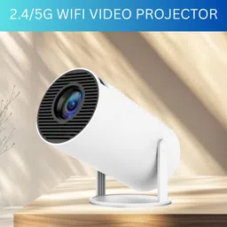 FRONY Protable Projector for Home 4K Support With Built-in Apps Netflix, YouTubeI285 (4500 lm / 1 Speaker / Wireless / Remote Controller) Portable Projector-picture-27