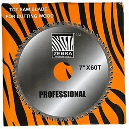 zebra premium tools Z-W07 7'X60T Circular TCT Blade 7 inch 180mm 60 Teeth Wood Cutter image 2