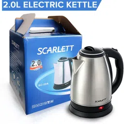 jammy zones Scarlet Electric Kettle Multi Cooker water warmer automatic stop function J182 Electric Kettle image 2
