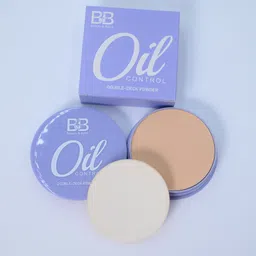 omaayaa store Oil Control Double-Deck Powder Compact image 3