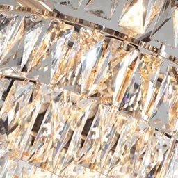 baslash 400 MM Black Mamba Round Chandelier For Living Room Bed Room Chandelier Ceiling Lamp image 3