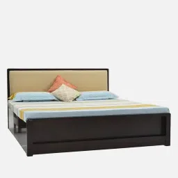 royaloak Sonata Queen Size Bed With Hydraulic Storage In Brown Color image 5