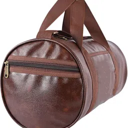 simsautim 20 L Gym Duffel Bag - BROWN BAG With Trendy Looks - Brown image 4