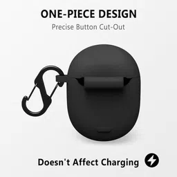 KANSOL Silicone Velcro Earbuds Case For Google Pixel Buds A-Series image 4