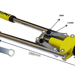 inditrust new Heavy duty 17inch Hand Riveter Gun with 3 nose Medium Duty Fast Hitting Rivet Gun image 2