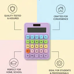 zashvi SQUARE KEY CAL SQUARE KEY CALCULATORS Basic Calculator image 5