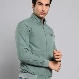 killer Men Solid Quilted Jacket image 4