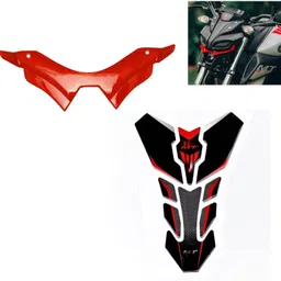 vagary Red Winglet With Tank Pad for Yamaha MT 15 Bike Fairing Kit-picture-18