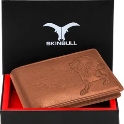 skinbull Men Casual, Formal Tan Genuine Leather RFID Wallet-picture-46