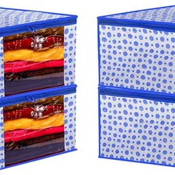 PRAHAN INTERNATIONAL Soiled Garment Bag , Apparel Storage, Appliance Covers Amit558 for Sarees Cloths Polyester Laundry Bag-picture-21