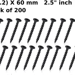 wallpecker Carbon Steel Flat Head Chipboard Screw-picture-36