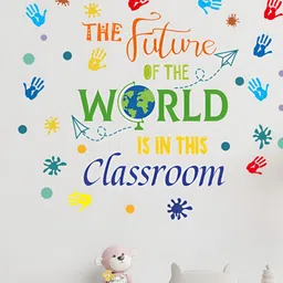 Jaamso Royals Green & Yellow Printed Waterproof Shock Resistant Self Adhesive Wallpaper-image-79