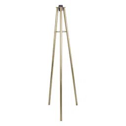 homesake Turquoise Cotton Shade Floor Lamp With Metal Base image 5