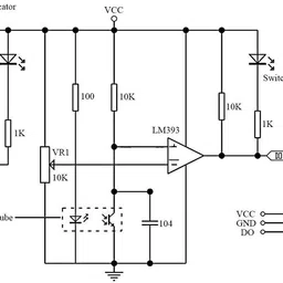 dhruv-pro 2-Pic Reflection IR Obstacle Avoidance Sensor Module infrared sensor Reflect IR Sensor Electronic Components Electronic Hobby Kit image 3