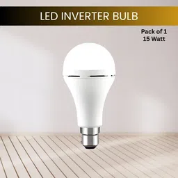 sacro 15W Rechargeable Emergency Inverter LED Bulb, Upto 4 Hours Battery For HomeI44 4 hrs Bulb Emergency Light image 1