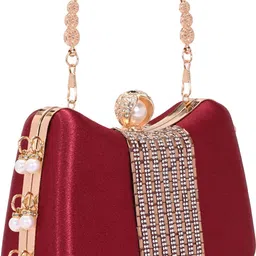 d'vine luxe Party Pink Clutch image 3