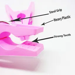 deagan Plastic Cloth Clips image 2