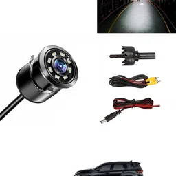 maties Night Vision 8 Led Reverse Black Parking Camera For Vehicle-233 Reverse Assist Camera System-picture-45