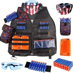patpat Tactical Vest Kit for Kids, Nerf Gun Gear for Boys Girls, Nerf Guns Toys-picture-32