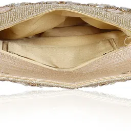 osty Casual Gold Clutch image 4