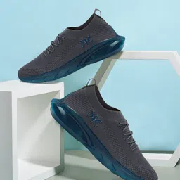 killer 22509-Dark Grey T.Blue Phylon Walking Shoes For Men image 1