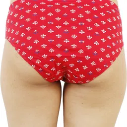 ladyland Pack of 3 Women Hipster Multicolor Panty image 3