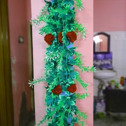 kingstyle impex Artificial Flowers Home Decoration Vine & Creepers Plant Wall Hanging Chain E144 Multicolor Rose Artificial Flower-picture-26