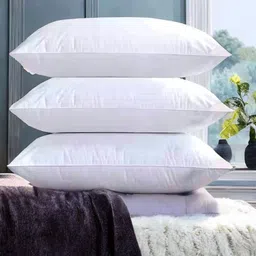 eirini LUXURY Microfibre Solid Sleeping Pillow Pack of 3-picture-23