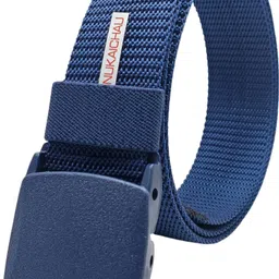 nukaichau Boys & Girls Casual, Evening, Party Blue Nylon Belt-picture-10