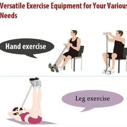 khargadham For Ab Exerciser Tummy Trimmer,Ab Roller With Pushup Bar Home,Gym Fitness Combo Fitness Accessory Kit Kit image 4