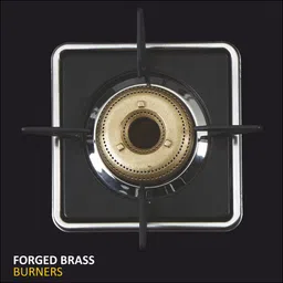 whirlpool 4 Heavy Duty Forged Brass Burner & Rust Free Body GRANDIOSA ULTRA 904 CT AI BR Glass Automatic Gas Stove image 4