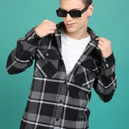 highlander Men Checkered Tailored Jacket-picture-10