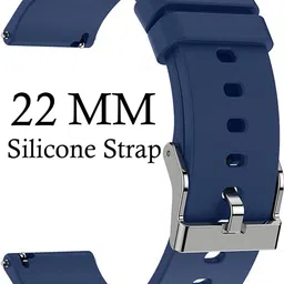 ADAMO Strap Compatible with Amazfit GTS2 Mini,Bip/BipU/Pro/Lite,BipS,Galaxy Active 22 mm Silicone Watch Strap image 2