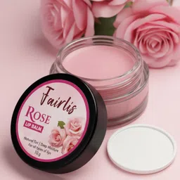 Organic Rose Lip Balm for Smooth and Glossy Lips Rose-image-96
