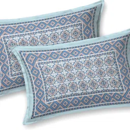 texstylers Cotton King Flat 210 TC Abstract Bedsheet image 3