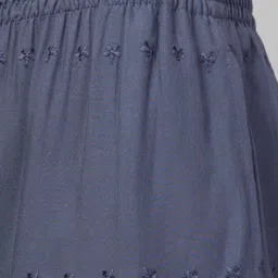 vizcon hub Women Loose Fit Grey Viscose Rayon Trousers image 5