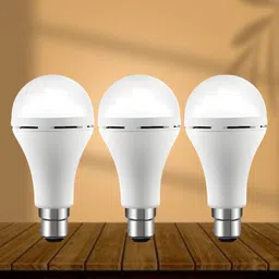 clairbell Emergency 15W Inverter LED Bulb with 1200mAh Rechargeable Battery Pack of 3 F223 4 hrs Bulb Emergency Light-picture-18