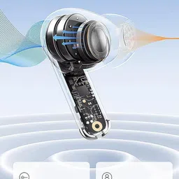 sonauowq LCD Smart Touch Screen Bluetooth Display Earbuds TWS Cancelling Bluetooth Headset image 5