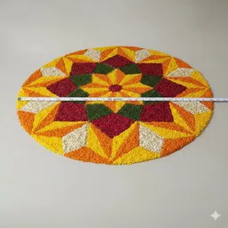 archu Rexin, Wool Floor Mat image 5