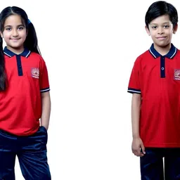 KUPID DRESSES Red Uniform T Shirt image 5