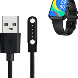 EYNK Magnetic Charging Cable 0.3 m 4 pin USB charger POGO pin cable for Wonder smartwatch image 2