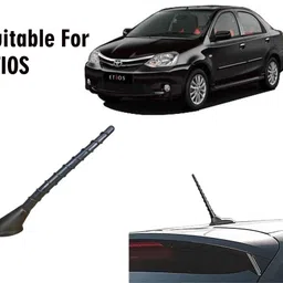 gs grow n shine Standard Quality Car Roof Decorative Show Antenna With Adhesive Tape (Sms_092) Flexible Aerial Rod | Adhesive Tape Antenna Suitable For - ETIOS Whip Vehicle Antenna-picture-33