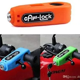 aider Motorbike Lock,Handlebar Lock Motocross Handle Theft Protection Lock Scooter Throttle Grip Security Lock Pad Lock image 5